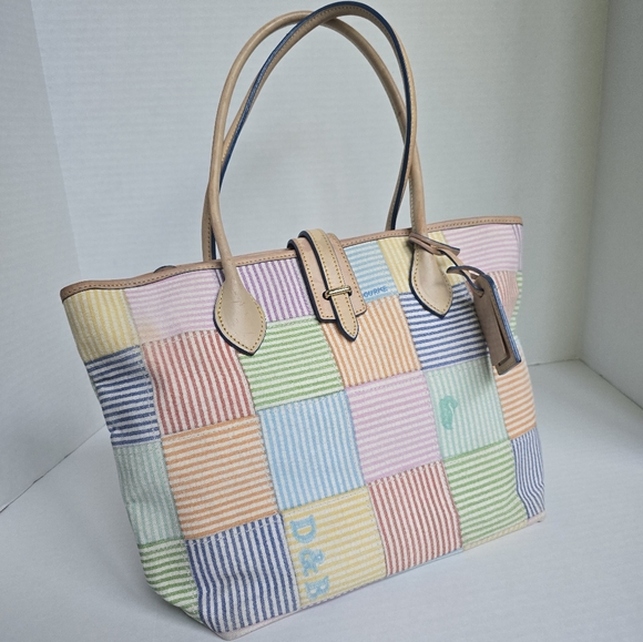 Dooney & Bourke Handbags - Dooney & Bourke Patchwork Tote Bag